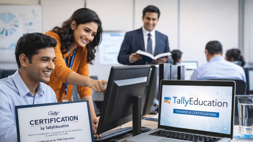 What Training and Certifications Does TallyEducation by Tally Solutions Offer for Job Seekers