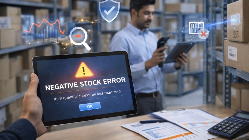 What Tools Support Negative Stock Control and Strict Validations?